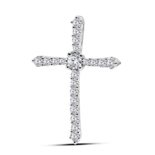 Load image into Gallery viewer, Radiant Grace Diamond Cross Pendant - Splendid Jewellery