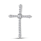 Radiant Grace Diamond Cross Pendant - Splendid Jewellery