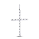 Radiant Grace Diamond Cross Pendant - Splendid Jewellery