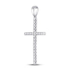 Radiant Grace Diamond Cross Pendant - Splendid Jewellery