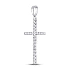 Radiant Grace Diamond Cross Pendant - Splendid Jewellery