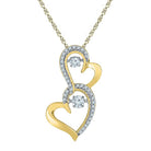 Radiant Love Dance Diamond Pendant - Splendid Jewellery