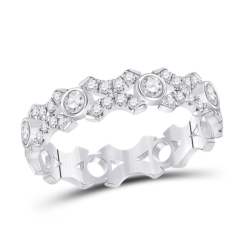 Radiant Love Diamond Stackable Band - Splendid Jewellery