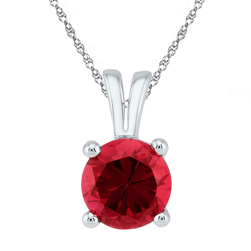 Radiant Passion Ruby Pendant - Splendid Jewellery