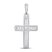 Load image into Gallery viewer, Radiant Spirit Diamond Cross Pendant - Splendid Jewellery