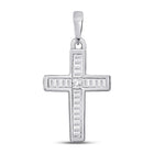 Radiant Spirit Diamond Cross Pendant - Splendid Jewellery