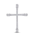 Radiant Spirit Diamond Cross Pendant - Splendid Jewellery