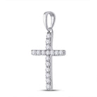 Radiant Spirit Diamond Cross Pendant - Splendid Jewellery