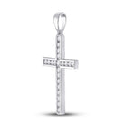 Radiant Spirit Diamond Cross Pendant - Splendid Jewellery