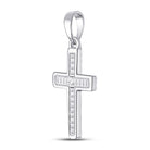 Radiant Spirit Diamond Cross Pendant - Splendid Jewellery