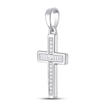 Load image into Gallery viewer, Radiant Spirit Diamond Cross Pendant - Splendid Jewellery