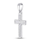 Radiant Spirit Diamond Cross Pendant - Splendid Jewellery