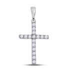Radiant Spirit Diamond Cross Pendant - Splendid Jewellery