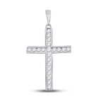 Radiant Spirit Diamond Cross Pendant - Splendid Jewellery