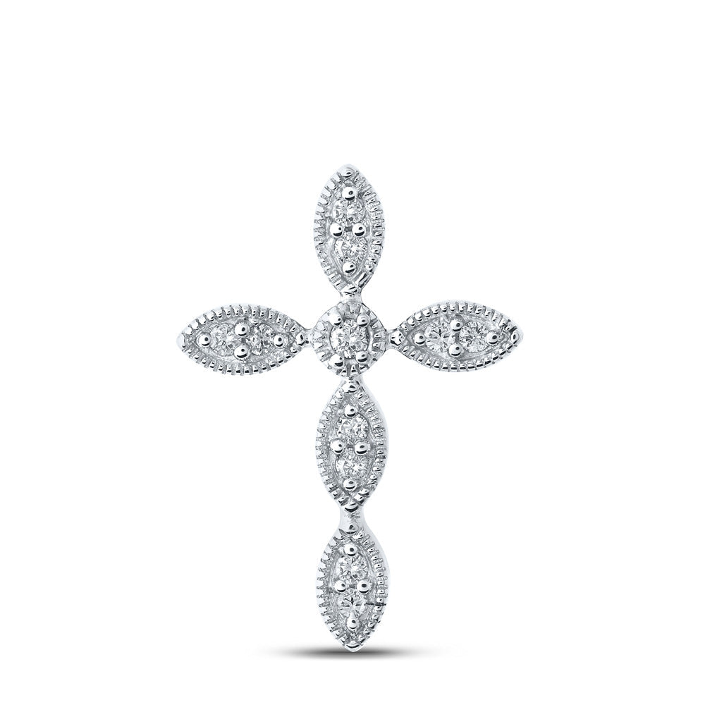Radiant Spirit Diamond Cross Pendant - Splendid Jewellery
