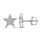 Radiant Starburst Diamond Earrings - Splendid Jewellery