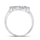 Radiant Teardrop Diamond Cluster Ring - Splendid Jewellery