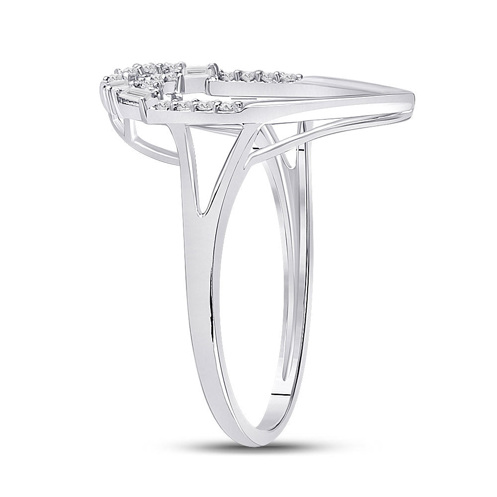 Radiant Teardrop Diamond Cluster Ring - Splendid Jewellery