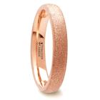 Rose Gold Plated Tungsten Wedding Band Splendid Jewellery