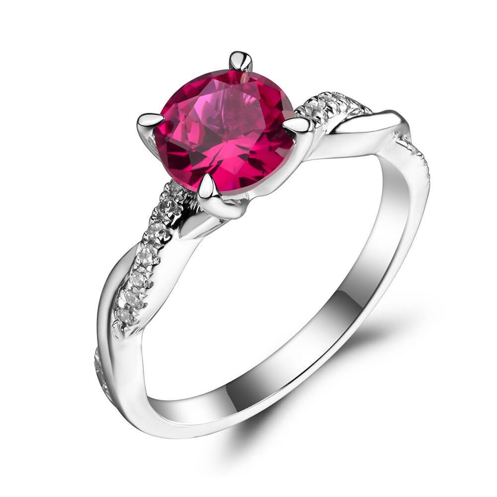 Ruby Birthstone Ring - Splendid Jewellery