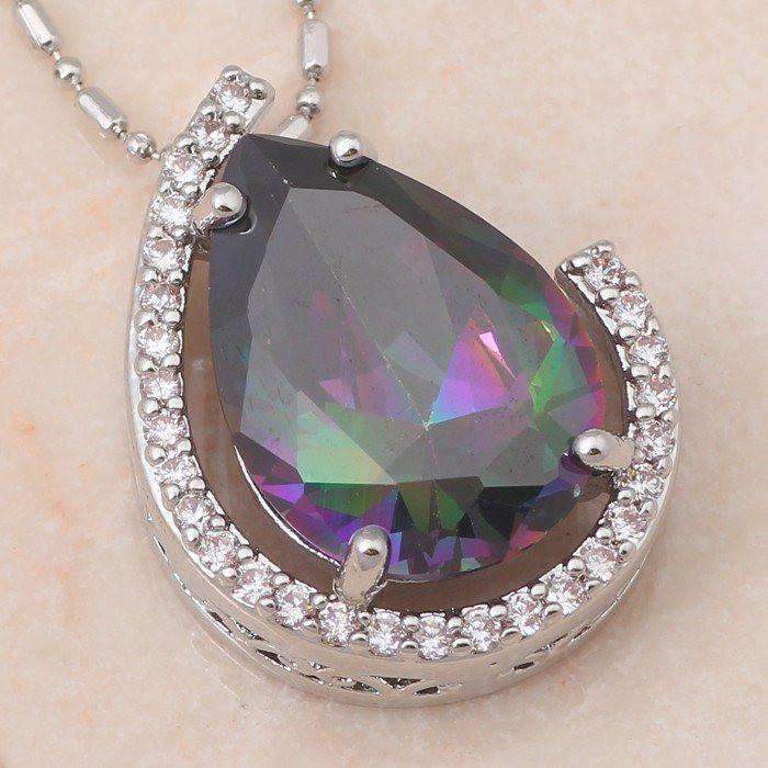Silver 925 Pendants, Earrings and Ring Jewelry set - Splendid Jewellery