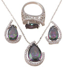 Silver 925 Pendants, Earrings and Ring Jewelry set - Splendid Jewellery