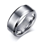 Sleek Tungsten Carbide Wedding Band Splendid Jewellery