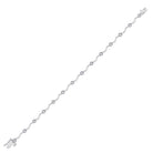 Sparkling Diamond Delight White Gold Fashion Bracelet - 1/4 Cttw - Splendid Jewellery
