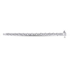 Sparkling Diamond Stackable Bangle Bracelet in 10kt White Gold - 3/8 Cttw - Splendid Jewellery