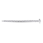 Sparkling Diamond Stackable Bangle Bracelet in 10kt White Gold - 3/8 Cttw - Splendid Jewellery