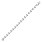 Sparkling Diamond Teardrop Cluster Bracelet in 10kt White Gold - 1 - 1/5 Cttw - Splendid Jewellery