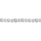 Sparkling Elegance: 10kt White Gold Diamond Tennis Bracelet 1/2 Cttw - Splendid Jewellery