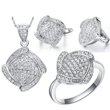 Load image into Gallery viewer, Sparkling Flawless Jewellery Set – Best Gift for Her - Splendid Jewellery