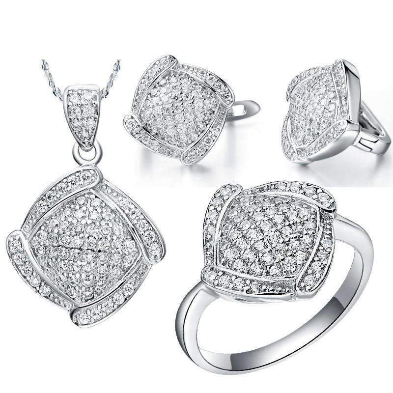 Sparkling Flawless Jewellery Set – Best Gift for Her Splendid Jewellery