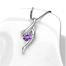 Load image into Gallery viewer, Sparkling Silver Pendant - Silver Jewellery for Women - Splendid Jewellery