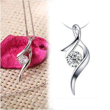 Load image into Gallery viewer, Sparkling Silver Pendant - Silver Jewellery for Women - Splendid Jewellery