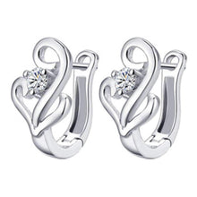 Load image into Gallery viewer, Sparkling Silver Stud Earring - Silver Jewellery - Gift for Her - Splendid Jewellery
