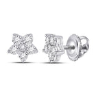 Splendid Jewellery 10kt White Gold Diamond Stud Earrings - Splendid Jewellery
