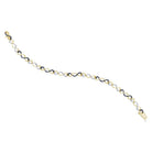 Splendid Jewellery Sterling Silver Black Diamond Infinity Bracelet - Splendid Jewellery