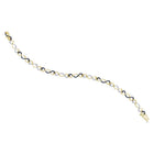 Splendid Jewellery Sterling Silver Black Diamond Infinity Bracelet - Splendid Jewellery
