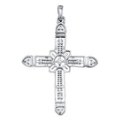 Splendid Jewellery Sterling Silver Diamond Cross Pendant: A Radiant Symbol of Faith and Elegance - Splendid Jewellery