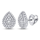 Splendid Jewellery's Diamond Teardrop Elegance Earrings - Splendid Jewellery