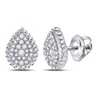 Splendid Jewellery's Diamond Teardrop Elegance Earrings - Splendid Jewellery