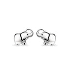 Sterling Silver Lucky Elephant Stud Earrings - Splendid Jewellery