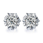 Sterling Silver with CZ Diamond Earrings - Splendid Jewellery