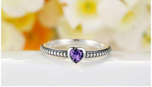 Load image into Gallery viewer, Superb Silver Love Heart Ring - Best Gift for Her - Limited Supply - Splendid Jewellery