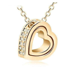 Tantalizing Heart Pendant Necklace With Czech Crystals - Silver Jewellery for Women Splendid Jewellery