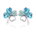 Tantalizing Stud Earrings with Crystal - Silver Jewellery - Gift for Her - Splendid Jewellery