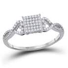 The Captivating Brilliance Diamond Cluster Ring - Splendid Jewellery