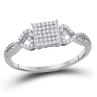 The Captivating Brilliance Diamond Cluster Ring - Splendid Jewellery